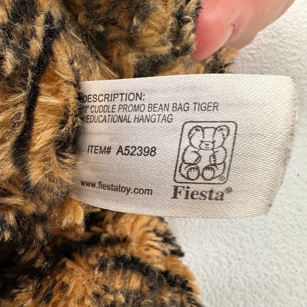 Fiesta Bean Bag Tiger Plush 8
